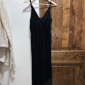 Velvet jumper from Target! So dang flattering!